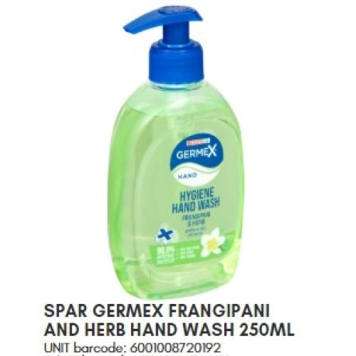 SPAR GERMEX H/WASH FRAN&HERB 250ML (RF)